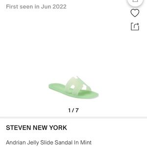 Steve by Steve Madden Adrian Jelly Slide